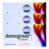 3 Cajas De Demograss Premier 30 Cápsulas - Pack Sabor Sin Sabor