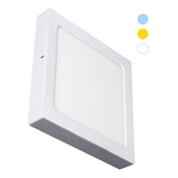 Painel Plafon Led 2 Em 1 Quadrado Com 3 Estagios 220mm 15w