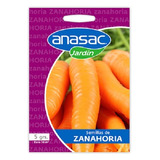 Semillas De Zanahoria 5 Gramos Anasac