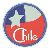 Set De 4 Posavasos Redondos Con Diseños De Bandera Chile 