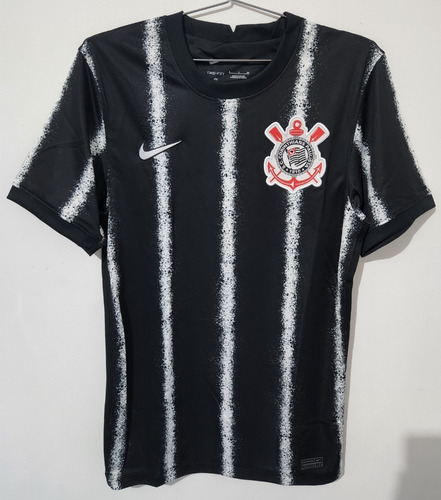 Camisa Nike Corinthians - Away 21/22 - Preta - Original