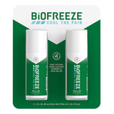 Biofreeze Pain Relief Roll On Fast Act, Paquete Con 2