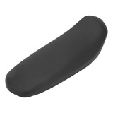 Cojín De Piel Negra Para Moto Eléctrica Motorbike Pad