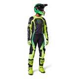 Conjunto Equipo Motocross Fox 180 Monster Remera Y Pantalon