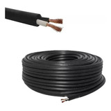 Cable Uso Rudo De 100% Cobre 2x12 Awg Rollo 20 Metros Argos