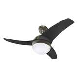 Ventilador Techo Aspas Moderno Para Sala  Luz Led 