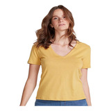 Camiseta Básica Feminina Hering 4ez9 100% Algodão