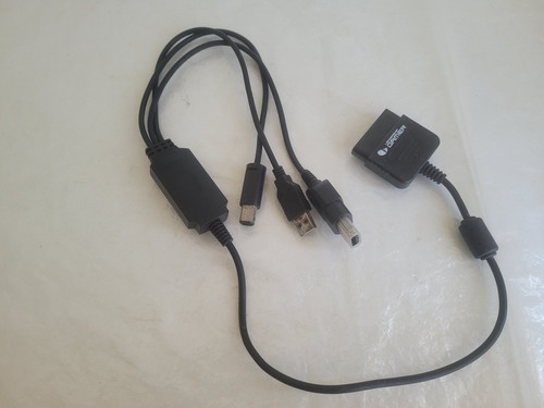 Cabo Conversor De Controle Playstation 2 Para Xbox Gamecube