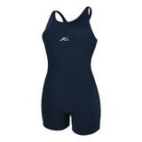 Traje De Baño Mujer Body Deportivo Natacion Licra Swf1201