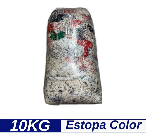 Estopa Limpieza Industrial - Color Limpieza 10 Kg