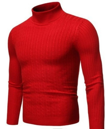 Jerseys De Cuello Alto Para Hombre Jerseys De Punto Hombre