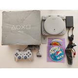 Sony Playstation Psone+pantalla +2control+juegos+memory+caja