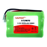 Batería Para Teléfono Vapex Vt207s 3.6v Aaa 600mah Nimh