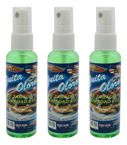 3 Elimina Malos Olores Antibacterial Antiestrés Car Wash 60m