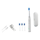 Escova Dental Elétrica Ultrassonica Carregável 4 Refis Seago