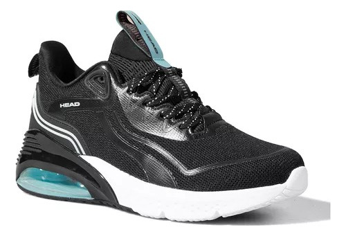 Zapatillas Head Shangai Ii Negro Aqua Hombre Dygsport