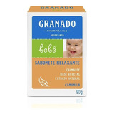 Sabonete Barra Relaxante Camomila Bebê 90g Granado