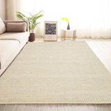 Tapete Sala Sisal Antiderrapante Bege  S-476 1,70 X 2,20