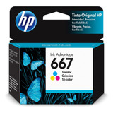 Cartucho Hp 667 Color Hp667 Color Hp 667 Colorido