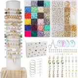 Kits Para Hacer Pulseras De Collar De Bricolaje Joyas 6000u