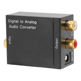 Conversor De Adaptador Digital Para Analógico Coaxial Óptico