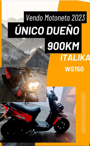 Motoneta Italika 150 Ws Modelo 2023 