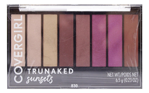 Paleta De Sombras De Ojos Trunaked Tonos Morados 830 Sunsets