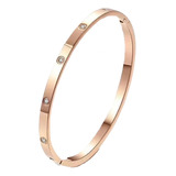 Brazalete Acero Inoxidable Dorado, Plata Y Rose Gold