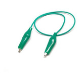 Conector Pinza Caiman Con Cable 30cm - Verde