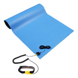 Alfombrilla Antiestatica Para Pc Esd Mat: 17  X25  Kit De Al