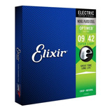 Encordado Electrica Elixir Nickel Acero Optiweb