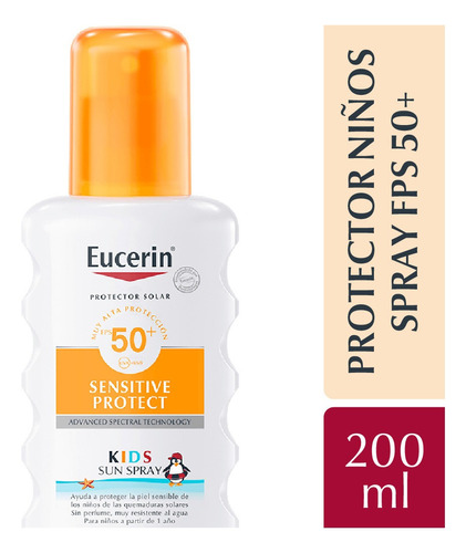 Eucerin Sun Kids Spray Fps 50+ 200 Ml