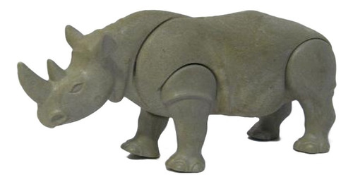 Playmobil 7012 Rinoceronte Modelo Viejo Adulto Animales