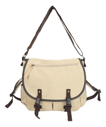 Bolso Lona Vintage Hombro Bandolera Viaje Casua