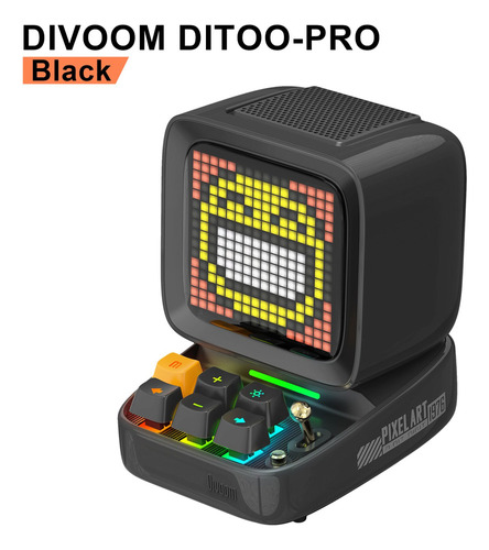 2023 Divoom Dito-pro Bocina Portátil Dito-pro Retro Pixel