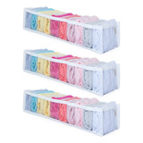 Colmeia Organizadora Calcinhas Pequenas - Kit 3 Br Cor Transparente