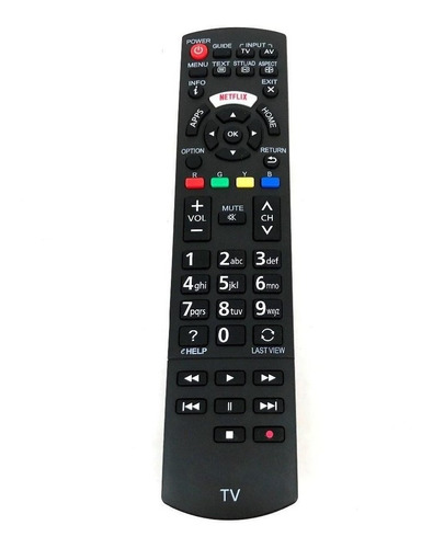 Control Remoto Smart Tv Led Lcd Panasonic Netflix