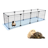 Cercado Gaiola Porquinho Índia Hamster Twister 30x120 Soft