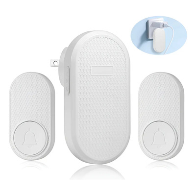 Timbre Inalámbrico Kerui Impermeable IP66 Volumen Ajustable 300m | Meses sin interés