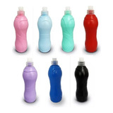 Botella Cantimplora 500ml Color Hidratante Rainbow X100 Unid