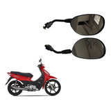 Kit X2 Espejos Honda Biz 125 Cc R / Der 10mm Tdm