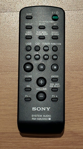 Control Remoto Original Sony Rm-amu053 *bellvan*