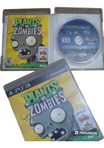 Plantas Vs Zombies Ps3 Formato Fisico