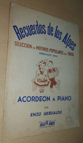 Acordeón A Piano Enzo Gesualdo Año 1953