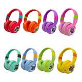 3x2 Audifonos Diadema Bluetooth Inalambricos Radio Fm Niños