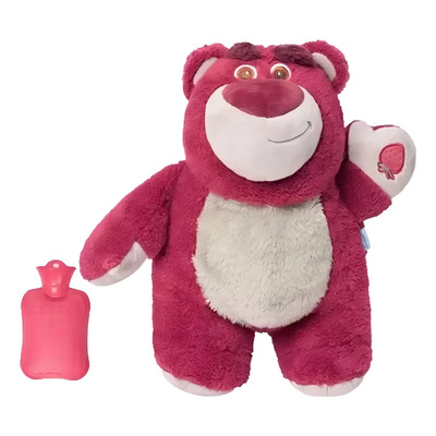 Bolsa Agua Caliente Termo Felpa Rosa Peluche Stitch 500 ml Rosca | MercadoLibre
