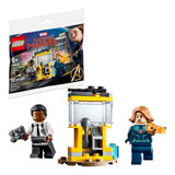 Lego Marvel: Captain Marvel And Nick Fury Bolsa 32 Piezas