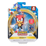 Boneco Articulado Mighty De 10cm Com Acessório - Sonic