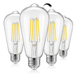 Bombillas De Luz Edison Regulables Led Vintage 100w Equivale