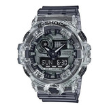 Reloj Casio G-shock Ga-700sk-1adr Hombre Color De La Correa Transparente Color Del Bisel Transparente Color Del Fondo Negro